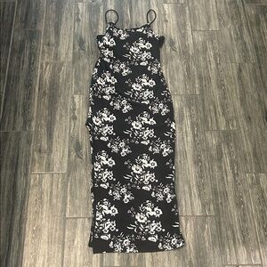J for Justify Monochrome Floral Maxi Dress